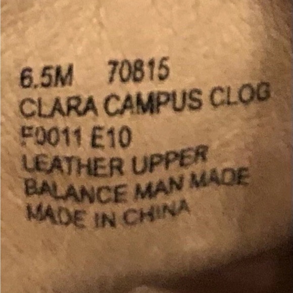 Frye Clara Campus Clogs Leather, Cognac, Sz 6.5- EUC- LIKE NEW - Picture 9 of 12